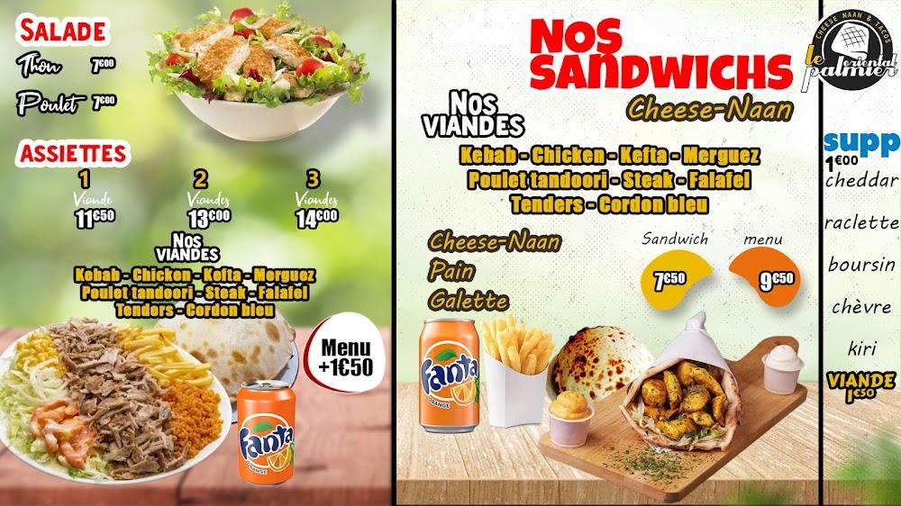 Le Palmier oriental - Menu Image 2