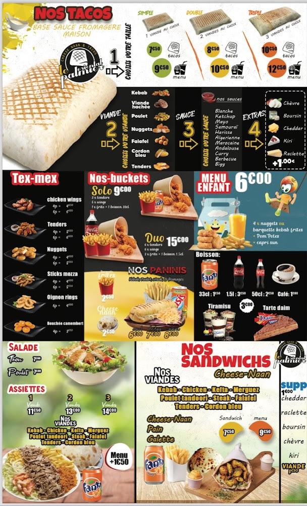 Le Palmier oriental - Menu Image 3